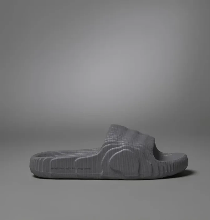 adidas Adilette 22 grey five/core black