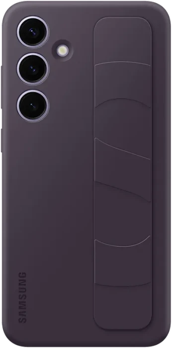 Samsung Silicone Grip Case für Galaxy S24+ dark violet