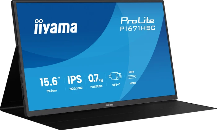iiyama ProLite P1671HSC-B1, 15.6"