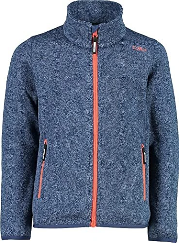 CMP Fleece Knit-Tech Meliert Jacke blue/red kiss (Junior)
