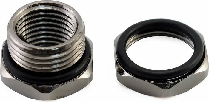 XSPC Gehäusedurchführung G1/4" schwarz verchromt