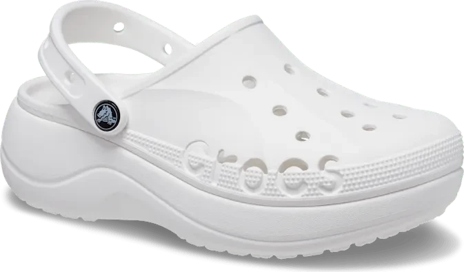 Crocs Baya Platform Clog weiß (Damen)