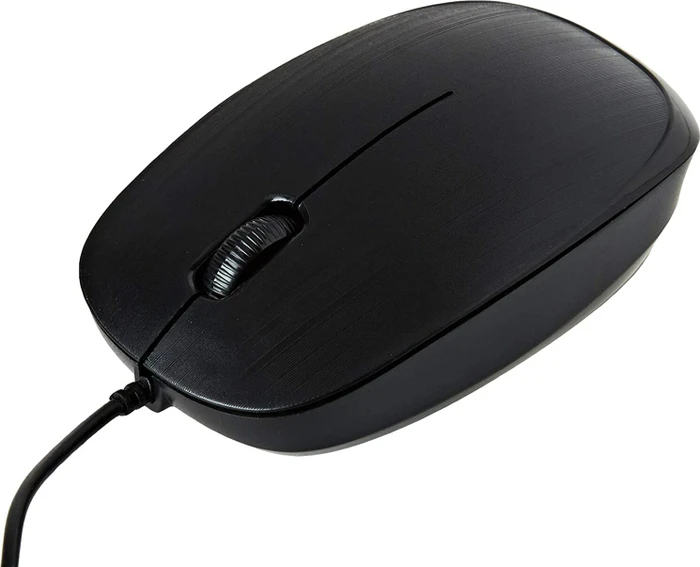 NGS Flame Wired Mouse schwarz, USB