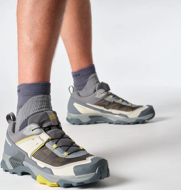 Salomon X Ultra 5 monument/turbulence/spicy mustard (Herren)
