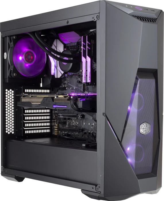 Cooler Master MasterBox K500 ARGB, Glasfenster