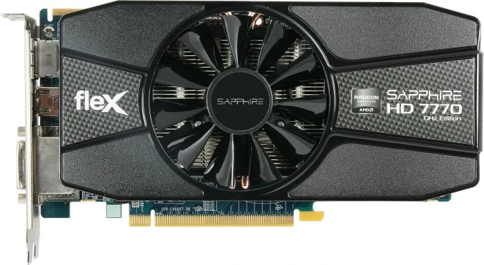 Sapphire Radeon HD 7770 GHz Edition FleX, 1GB GDDR5, 2x DVI, HDMI, DP, lite retail
