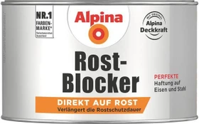 Alpina Farben Metallschutz-Lack Rostblocker außen grau, 300ml