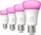 Philips Hue White and Color Ambiance 800 LED-Bulb E27 6.5W, 4 Stück Vorschaubild