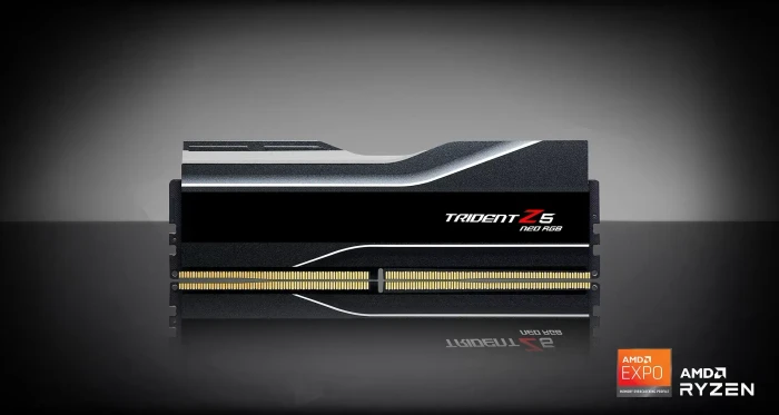 G.Skill Trident Z5 NEO RGB schwarz UDIMM 24GB, DDR5-6000, CL40-48-48-96