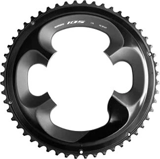 Shimano 105 FC-R7000 53 Zähne Kettenblatt schwarz