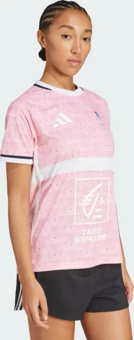 adidas Frankreich Handball Replica Trikot kurzarm pink spark (Damen)
