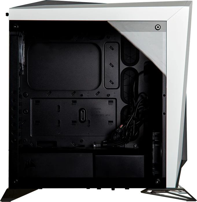 Corsair Carbide Series SPEC-OMEGA RGB, weiß/schwarz, Glasfenster