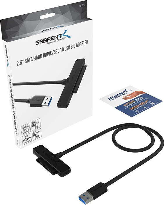 Sabrent USB 3.0 auf SATA Adapter