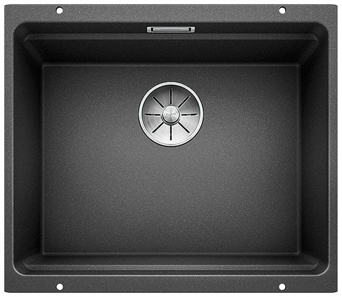 Blanco Etagon 500-U InFino Unterbau Becken mittig anthrazit