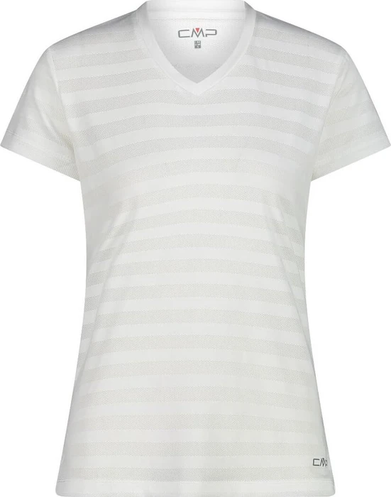 CMP Horizontal Mesh Funktionsshirt kurzarm weiß (Damen)