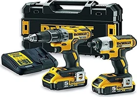 DeWalt DCK268P2T Kombopack Akku-Maschinenset inkl. Koffer + 2 Akkus 5.0Ah