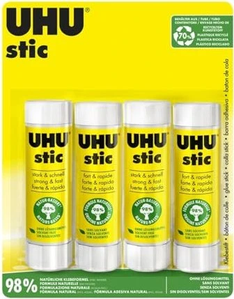 UHU Stic Klebestift, 160g (4x 40g)
