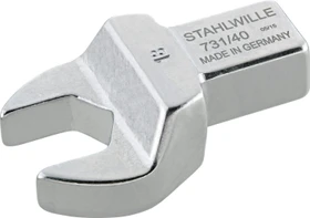 Stahlwille 731/40 Einsteck-Maulschlüssel 14x18mm, 30mm