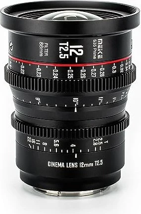 Meike 12mm T2.5 Super 35 Prime Cinema für Canon EF