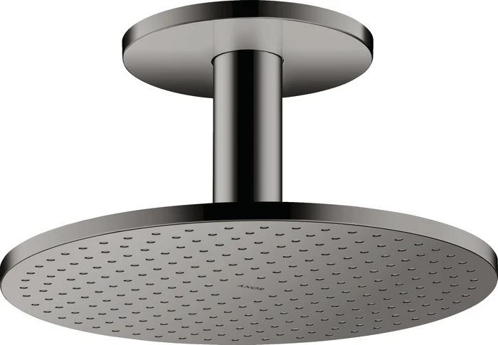 Hansgrohe Axor ShowerSolutions Kopfbrause 300 2jet mit Deckenanschluss polished black chrome