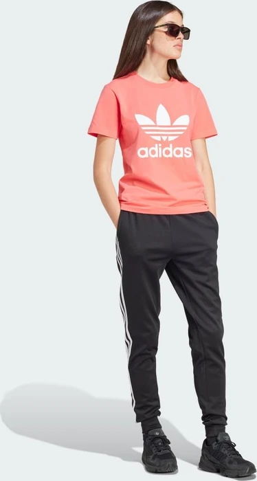adidas Adicolor Classics Trefoil T-Shirt kurzarm semi turbo (Damen)
