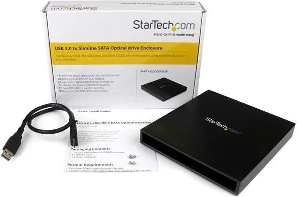 StarTech USB 3.0 Gehäuse für Blu-ray und DVD SATA Laufwerke