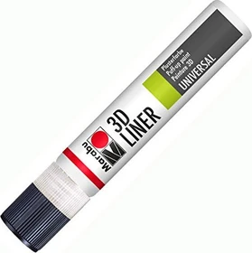 Marabu 3D-Liner, weiß, 25ml