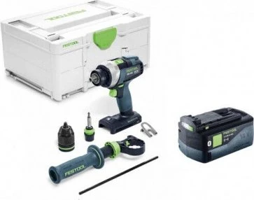 Festool TDC 18/4 I-Basic-5.2 Quadrive Akku-Bohrschrauber inkl. Systainer + Akku 5.2Ah