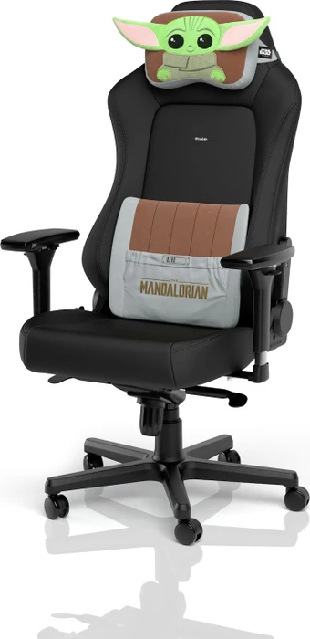 noblechairs Kissen-Set Mandalorian Grogu Edition, braun/grün