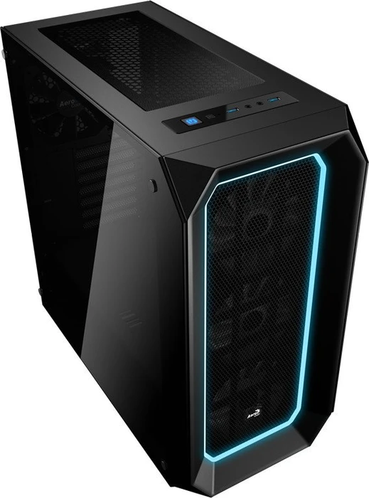 AeroCool Project7 P7-C0 Pro schwarz, Glasfenster