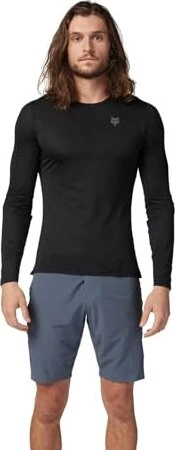 Fox Racing Flexair Ascent Trikot langarm schwarz (Herren)