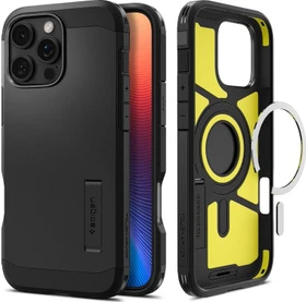 Spigen Tough Armor AI (MagFit) für Apple iPhone 16 Pro Max schwarz