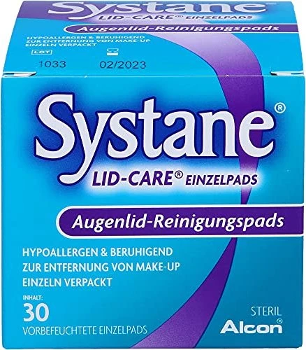 Alcon Systane Lid Care Reinigungstücher, 30 Stück