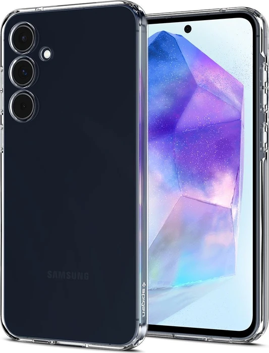Spigen Liquid Crystal für Samsung Galaxy A55 5G Crystal Clear