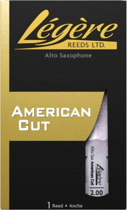 Légère Alto Saxophone Reed, American Cut, Stärke 2, 1 Stück