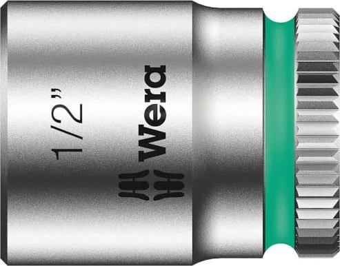 Wera 8790 HMA Zyklop Außensechskant Steckschlüssel 1/4" zöllig, 1/2"x23mm