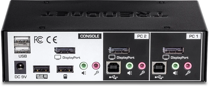 TRENDnet 2-Port DisplayPort KVM-Switch