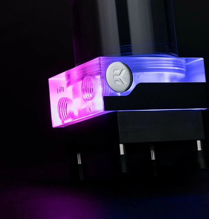 EK Water Blocks Classic Line EK-Classic 260 SPC PWM D-RGB Acryl, mit Pumpe