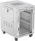 Lanberg 19" Rackschrank 15HE, LCD, freistehend, Flat Pack, V2, Glastür, IP20, RAL 7035, 800mm tief Vorschaubild