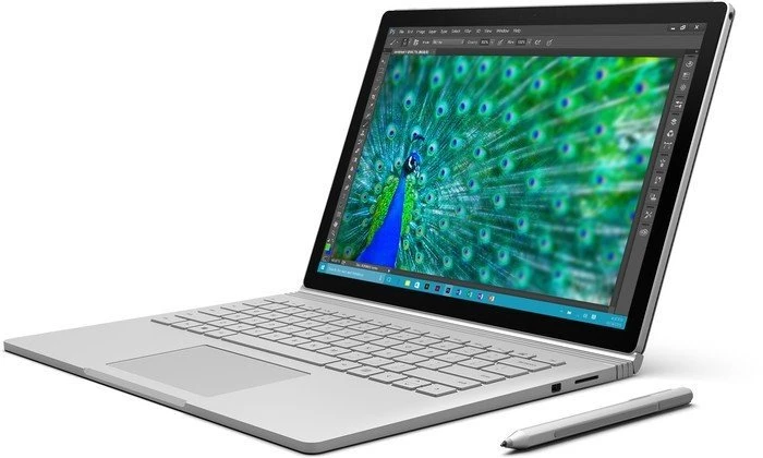 Microsoft Surface Book, Core i5-6300U, 8GB RAM, 256GB, GeForce 940M