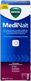 Wick MediNait Erkältungssirup mit Anisgeschmack, 180ml