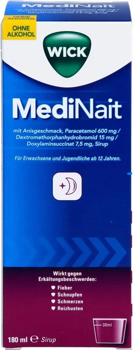 Wick MediNait mit Anisgeschmack, 180 ml