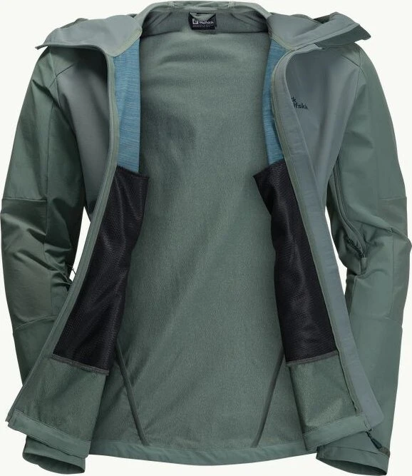 Jack Wolfskin Kammweg Funktionsjacke hedge green (Herren)