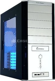 Cooler Master Centurion 534 schwarz/silber, Acrylfenster