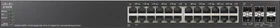 Cisco SG500X Rackmount Gigabit Managed Stacking Switch, 24x RJ-45, 2x SFP+, 740W PoE+ (SG500X-24MPP-K9-G5)