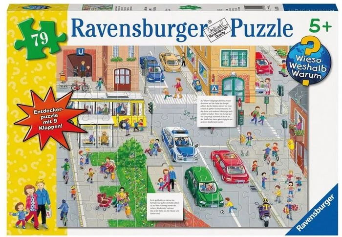 Ravensburger Puzzle Achtung im Straßenverkehr!