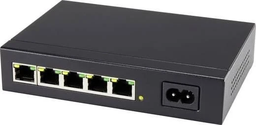 Renkforce Desktop Gigabit Switch, 5x RJ-45