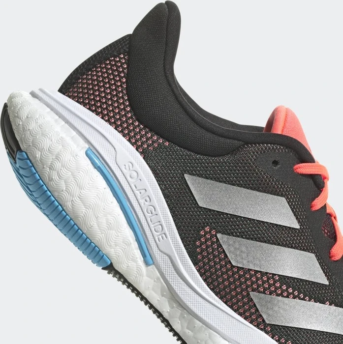 adidas Solar Glide 5 carbon/silver metallic/turbo (Herren)