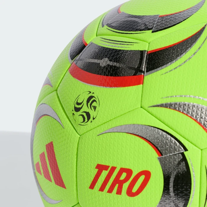 adidas Tiro Pro Fußball lucid lemon/black/lucid red/iron metallic