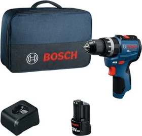 Bosch Professional PRO GSB12V-31 Akku-Schlagbohrschrauber inkl. Tasche + Akku 2.0Ah + Zubehör